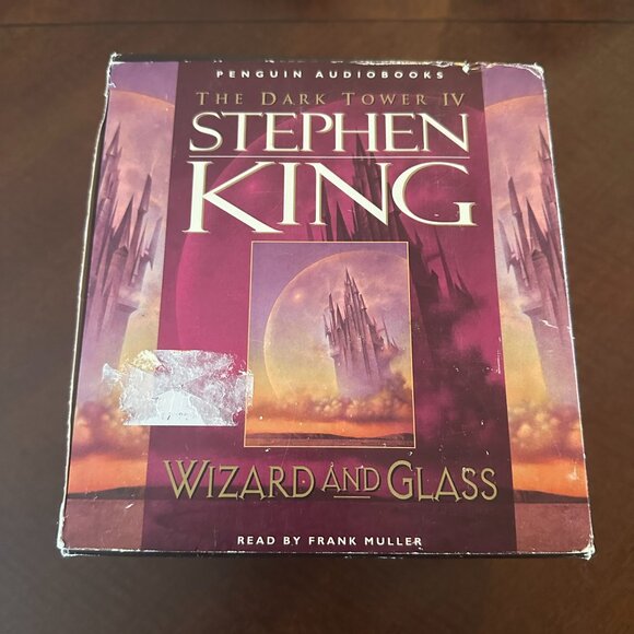 Stephen King The Dark Tower I–IV Audiobook Cassette Lot Frank Muller 1997 - Picture 9 of 12
